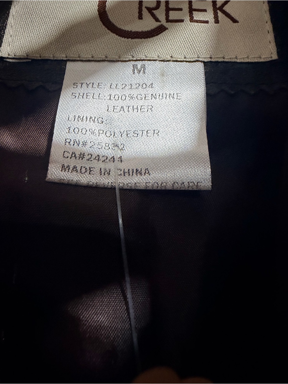 Cripple Creek Women's Brown Studded Leather Jacket - Picture 5 of 7